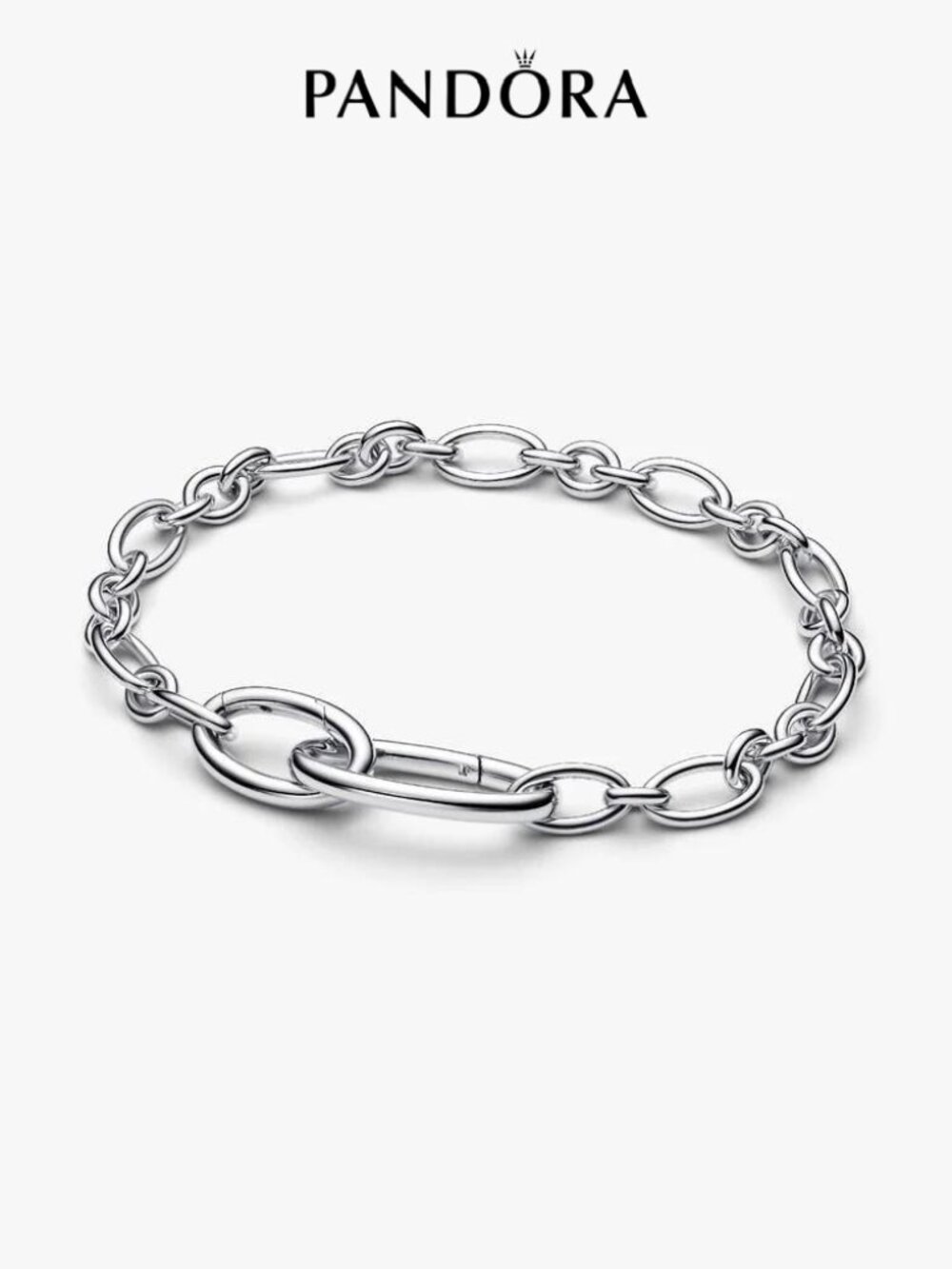 Pandora Openable Oval Link Chain Bracelet